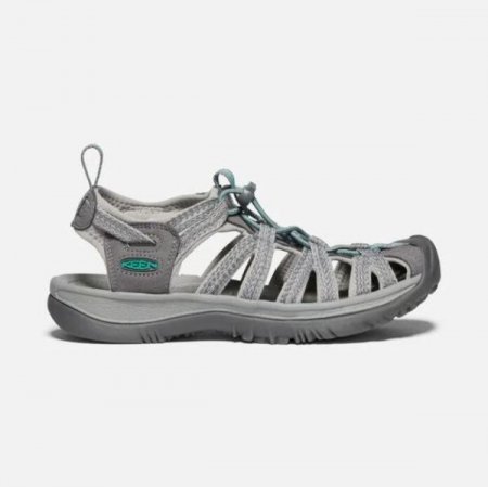 Keen | For Women | Whisper-Medium Grey/Peacock Green