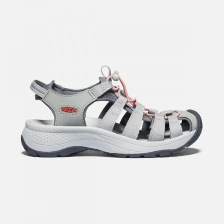 Keen | For Women | Astoria West Sandal-Grey/Coral