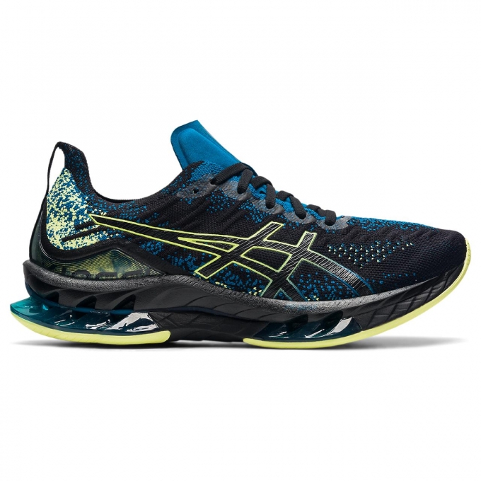 Asics | Men's GEL-KINSEI BLAST-Black/Glow yellow