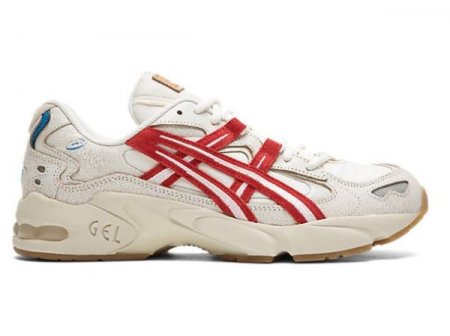 ASICS | FOR MEN GEL-KAYANO 5 RETRO TOKYO - White/Classic Red