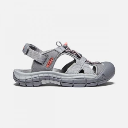 Keen | For Women | Ravine H2 Sandal-Steel Grey/Coral