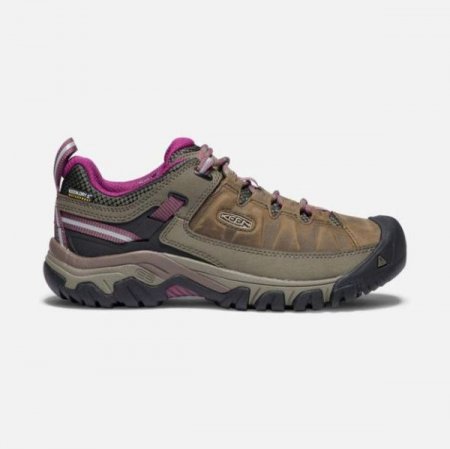 Keen | For Women | Targhee III Waterproof-WEISS/BOYSENBERRY