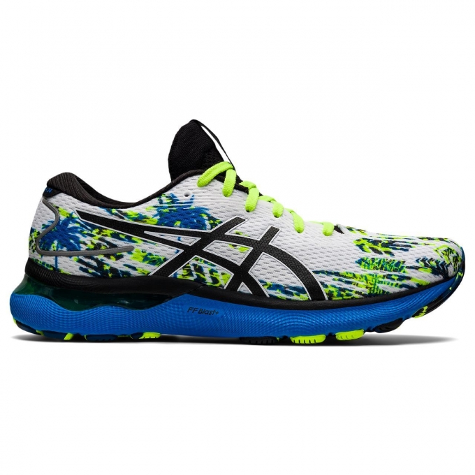 Asics | Men's GEL-NIMBUS 24-White/Black