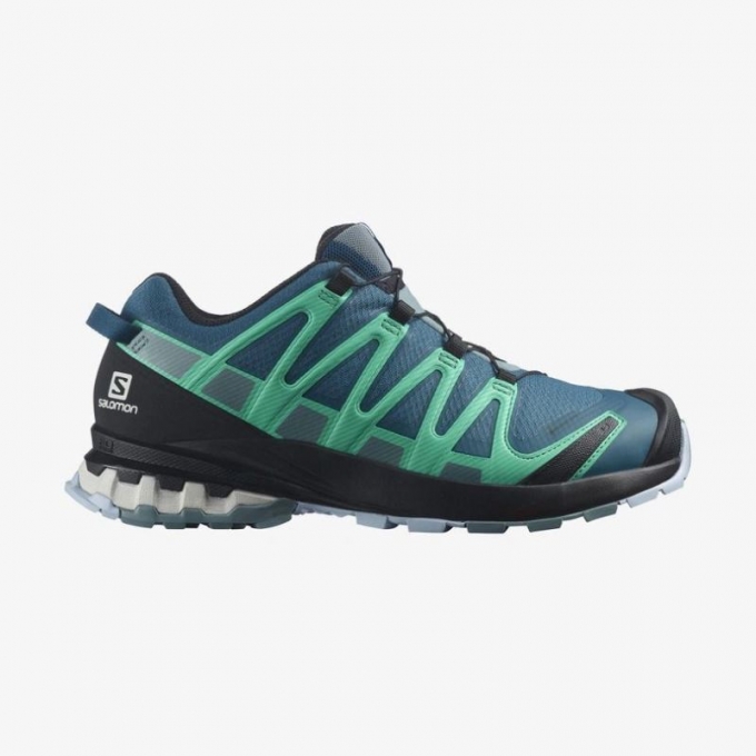 Salomon | Women's XA PRO 3D v8 GORE-TEX-Legion Blue / Trooper / Mint Leaf