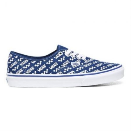 Vans | Women's Logo Repeat Authentic (Logo Repeat) True Blue/True White