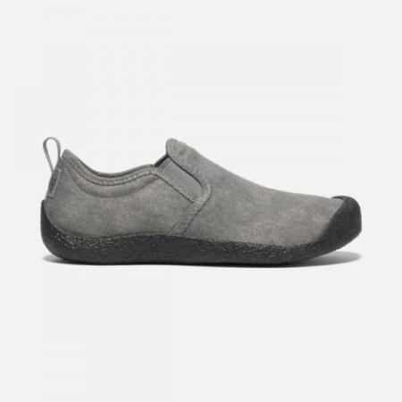 Keen | For Women | Howser Canvas Slip-On-Grey/Black