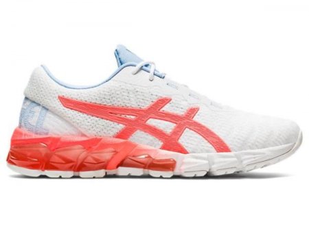 ASICS | FOR WOMEN GEL-QUANTUM 180 5 - White/Sunrise Red