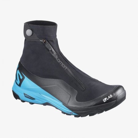 Salomon | Men's S/LAB XA ALPINE 2-Black / Blue Danube / Racing Red