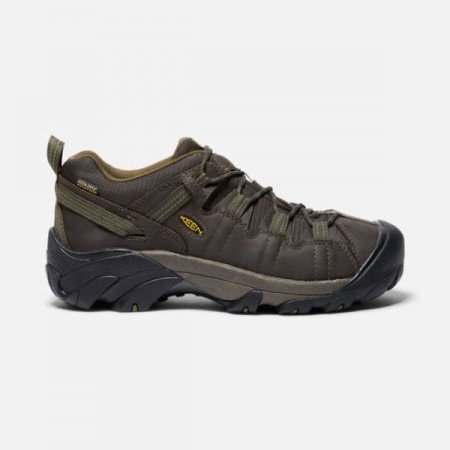 Keen | For Men | Targhee II Waterproof-Canteen/Dark Olive