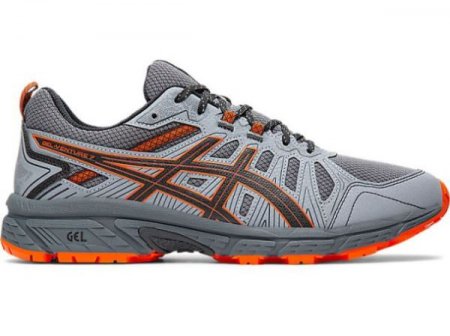 ASICS | FOR MEN GEL-VENTURE 7 (4E) - Carrier Grey/Habenero