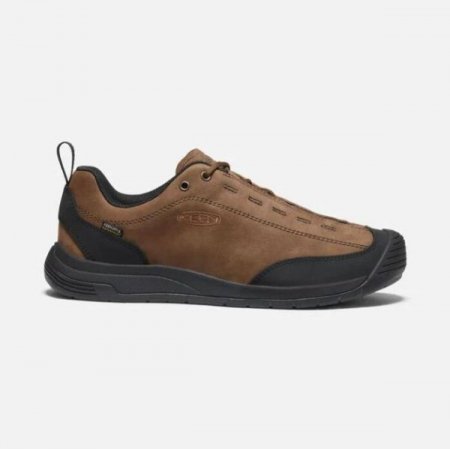 Keen | For Men | Jasper II Waterproof Shoe-Dark Earth/Black