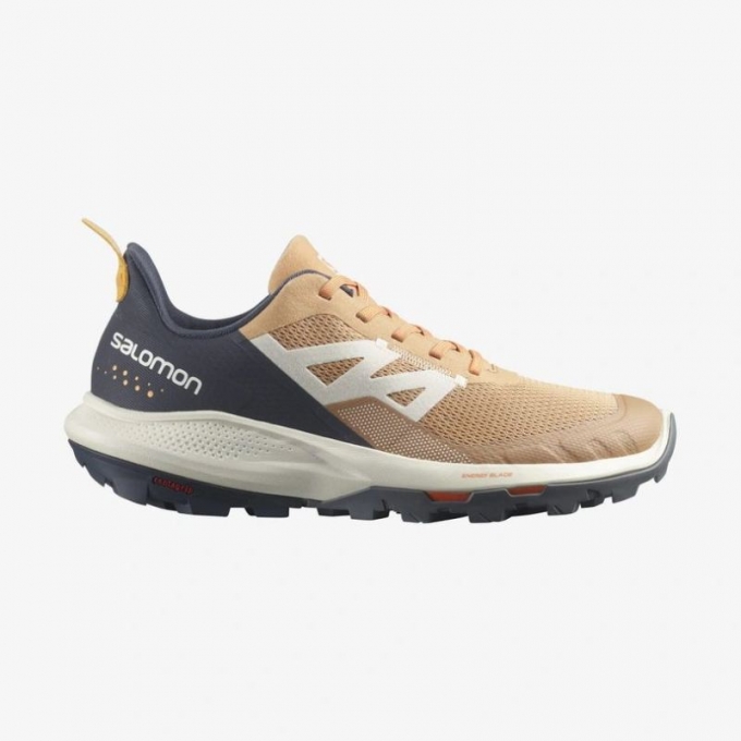 Salomon | Women's OUTPULSE-Fenugreek / Ebony / Blazing Orange