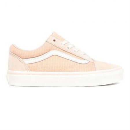 Vans | Women's Multi Woven Old Skool (Multi Woven) Creme De Peche/Snow White