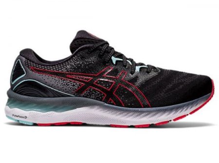 ASICS | FOR MEN GEL-NIMBUS 23 - Black/Electric Red