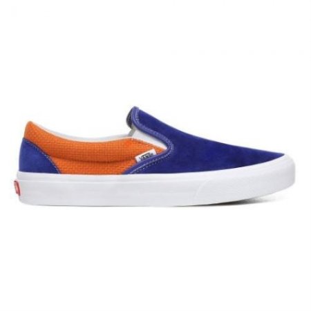 Vans | Men's P&C Classic Slip-On (P&C) Royal Blue/Apricot Buff