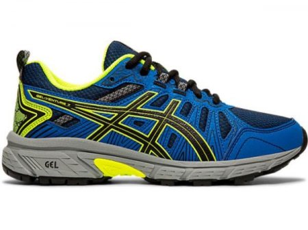 ASICS | KID'S GEL-VENTURE 7 GS - Black/Safety Yellow