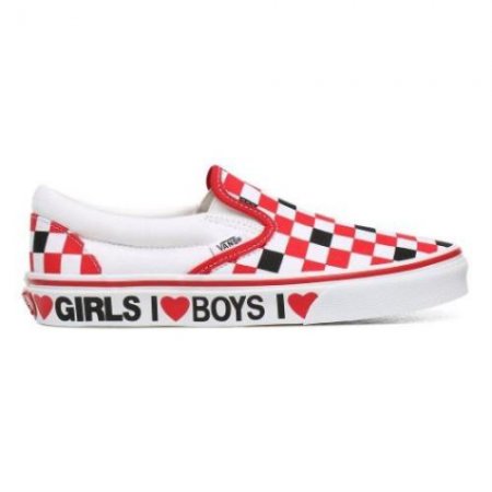 Vans | Women's I Heart Classic Slip-On (I Heart) Black/True White