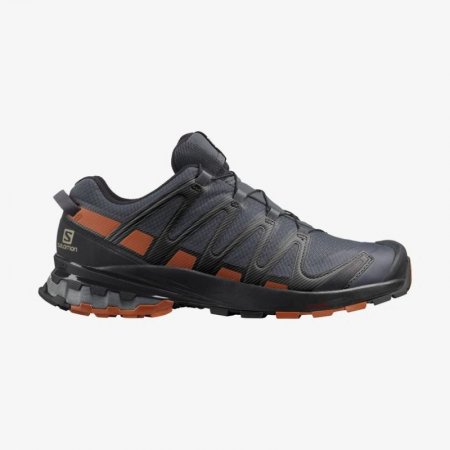 Salomon | Men's XA PRO 3D V8 GORE-TEX WIDE-Ebony / Caramel Cafe / Black