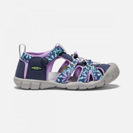 Keen | Big Kids' Seacamp II CNX-Black Iris/African Violet