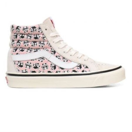 Vans | Women's Anaheim Factory Sk8-Hi 38 DX (Anaheim Factory) Og Pandas/Og White/Og Pink