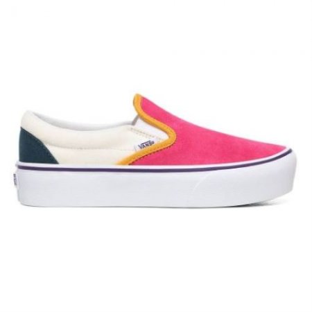 Vans | Women's Mini Cord Classic Slip-On Platform (Mini Cord) Multi/True White