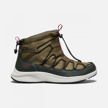 Keen | For Men | UNEEK SNK Waterproof Chukka-Dark Olive/Rosin