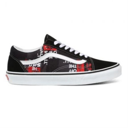 Vans | Men's Packing Tape Old Skool (Packing Tape) Black/Red/True White