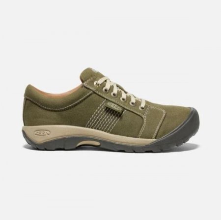 Keen | For Men | Austin Canvas-Military Olive/Safari