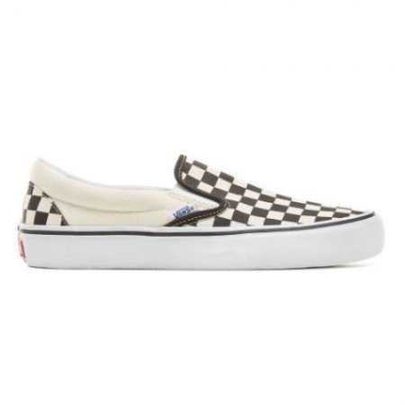 Vans | Men's Checkerboard Slip-On Pro Black-White