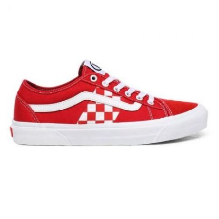 Vans | Men's Check Bess NI (Check) Red/True White