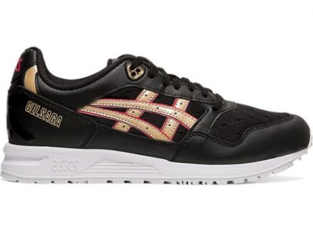 ASICS | FOR WOMEN GEL-SAGA - Black/Frosted Almond