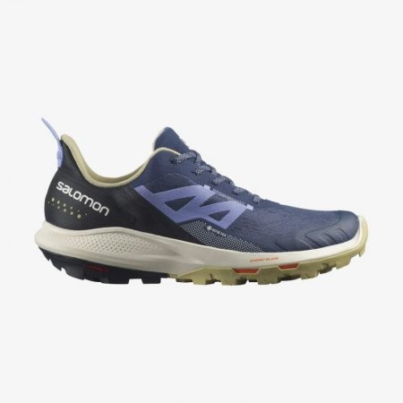 Salomon | Women's OUTPULSE GORE-TEX-Mood Indigo / Leek Green / Easter Egg