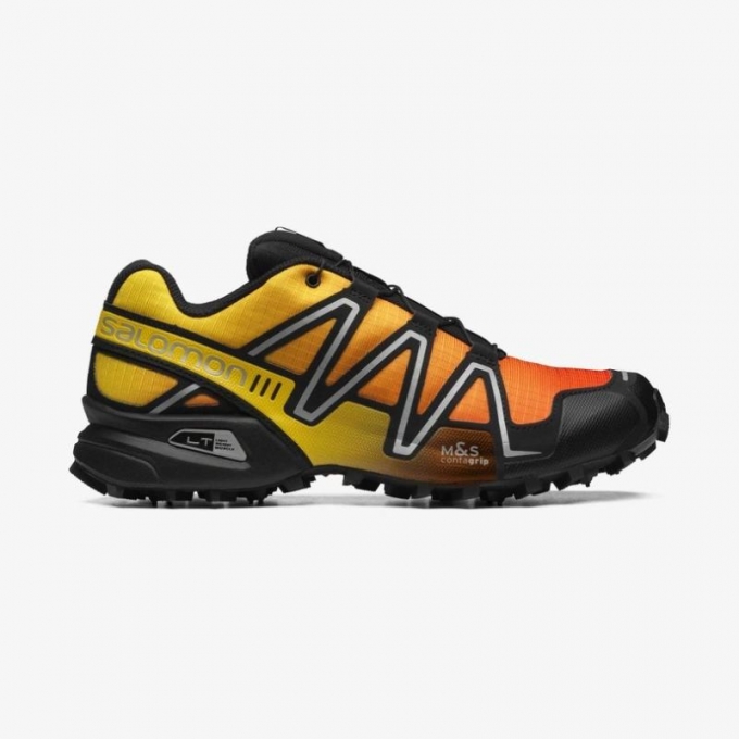 Salomon | Men's SPEEDCROSS 3 GRADIENT-Cherry Tomato / Lemon / Silver