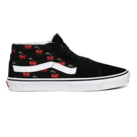 Vans | Men's Cherries Sk8-Mid (Cherries) Black