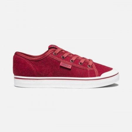 Keen | For Women | Elsa Lite Felt Sneaker-Red Felt/Vapor