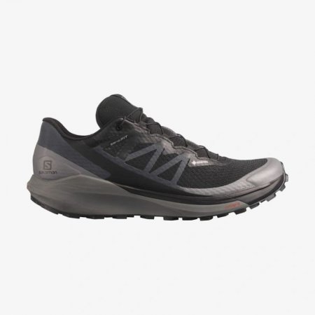 Salomon | Men's SENSE RIDE 4 GORE-TEX INVISIBLE FIT-Black / Quiet Shade / Black