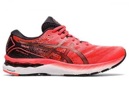 ASICS | FOR MEN GEL-NIMBUS 23 TOKYO - Sunrise Red/Black