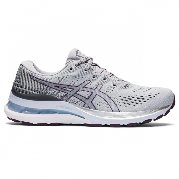 Asics | Women's GEL-KAYANO 28-Barely-Piedmont grey/Deep-plum