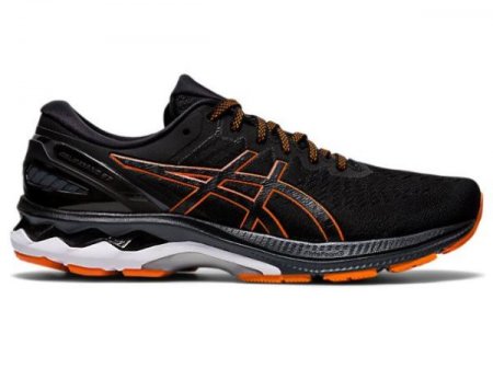 ASICS | FOR MEN GEL-KAYANO 27 - Black/Marigold Orange