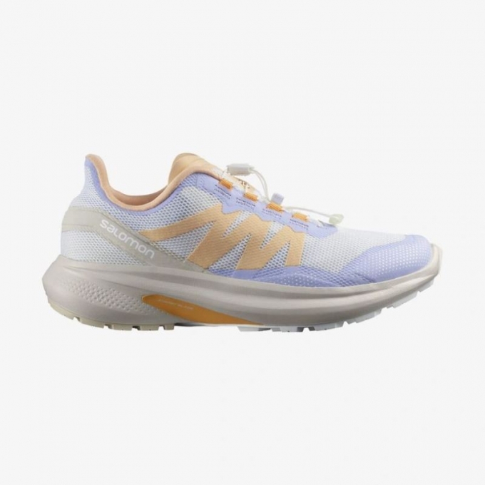 Salomon | Women's HYPULSE-White / Almond Cream / Purple Heather