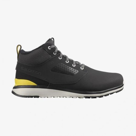 Salomon | Men's UTILITY FREEZE CLIMASalomon | WATERPROOF-Black / Black / Empire Yellow