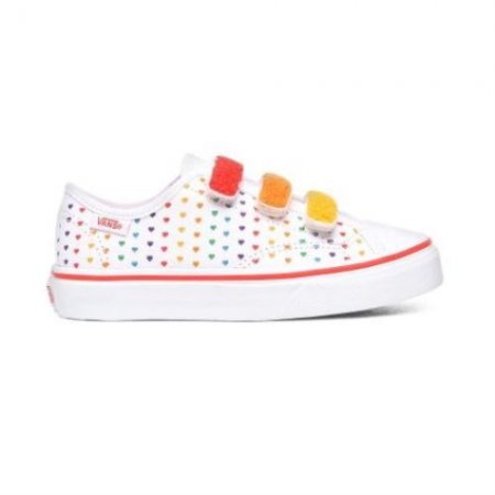 Vans | Kids'Chenille Style 23 V Youth (8-14 years) (Chenille) Rainbow Heart/True White