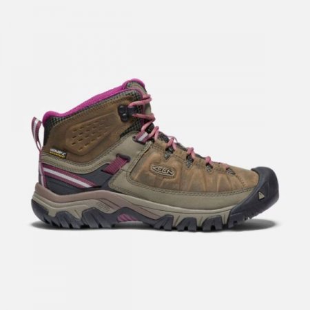 Keen | For Women | Targhee III Waterproof Mid-WEISS/BOYSENBERRY