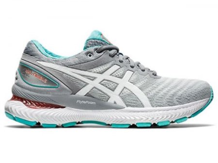 ASICS | FOR WOMEN GEL-Nimbus 22 - Sheet Rock/White