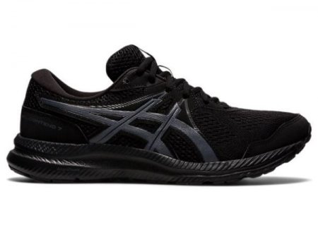 ASICS | FOR MEN GEL-CONTEND 7 (4E) - Black/Carrier Grey