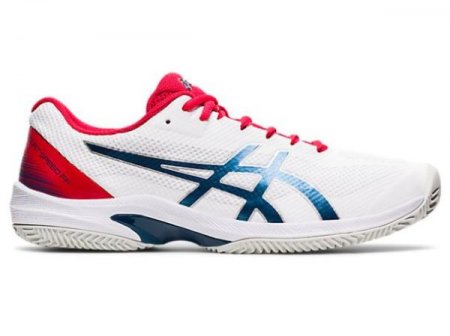 ASICS | FOR MEN COURT SPEED FF CLAY - White/Mako Blue