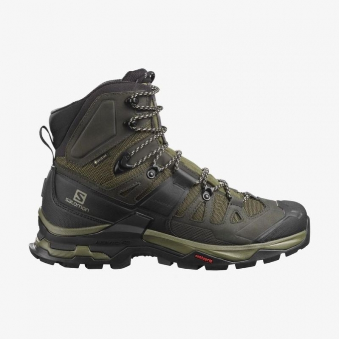 Salomon | Men's QUEST 4 GORE-TEX-Olive Night / Peat / Safari