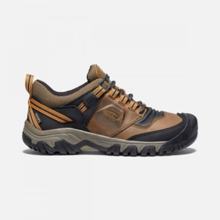 Keen | For Men | Ridge Flex Waterproof-Bison/Golden Brown