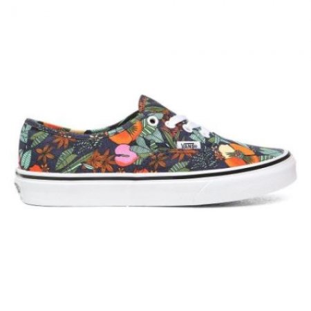 Vans | Women's Multi Tropic Authentic (Multi Tropic) Dress Blues/True White