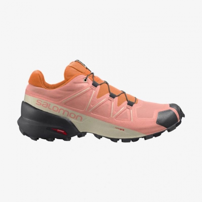 Salomon | Women's SPEEDCROSS 5-Blooming Dahlia / Black / Vibrant Orange